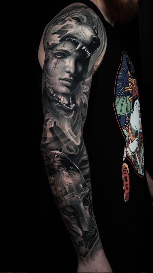 Greek mythology tattoo